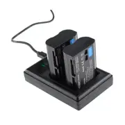 2x EN-EL15 ENEL15b EN-EL15C Battery for Nikon Z5 Z 5 Z 6 II Z 7 II +DUAL Charger
