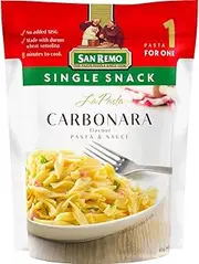 San Remo La Pasta Carbonara Single Snack 80g
