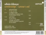 MARKUS SCHÄFER/SIEGFRIED MAUSER WILHELM KILLMAYER: SOMMERSNEIGE (SUMMER'S END) N
