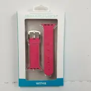 Silicone Band Strap For Apple Watch 38/40mm Hot Pink Withit Brand New in Box