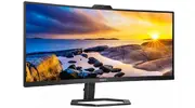 Philips 34E1C5600HE 34" 21:9, Ultrawide QHD 3440x1440 VA Home Curved Monitor, HDMI, DP, 65W USB-C/PD, USB-C Docking, USBHub, SPEAKERS, Webcam, 3YR WTY 34E1C5600HE