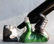 Prometheus Dr Victor Frankenstein Wine Holder Figurine 10.25"L Halloween Party