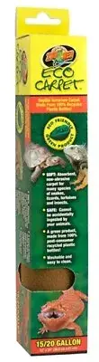Zoo Med Eco Carpet for 15 Gallon Tanks For Reptile Terrarium