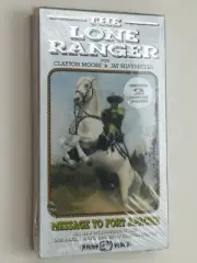Message to Fort Apache The Lone Ranger with Clayton Moore & Jay Silverheels VHS