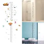 High Quality Wall Sticker Decorations Growth Height Measure Ruler Scale