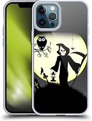 Head Case Designs Officially Licensed Simone Gatterwe Death Halloween Gel Case [Military Grade Protection] Compatible with Apple iPhone 12 Pro Max
