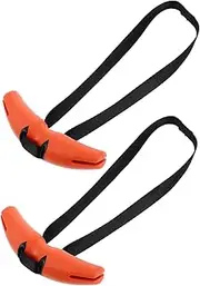 1 Pair Durable TPE Workout Handles for Cable Machines Ergonomic Grip for Enhanced Exercise Performance Compatible with Gym Equipment for Pull Ups and Cable Exercises