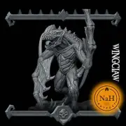 Wingclaw | Gargoyle Elemental Miniature for Tabletop games like D&D 5e and TTRPG