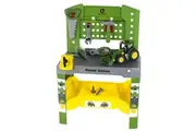 John Deere 75pc Tool Workshop Repair Station w Tractor Toy Game Fun Kids