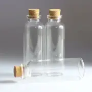 Borosilicate Empty Jars 30ml 10-50 pieces Glass bottles Wholesale 27x79mm Clear