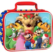 Super Mario Bros. Towering Bowser Thermos Insulated Lunch Box Multi-Color