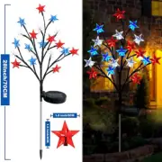 Solar Powered Outdoor Garden Star Light Five-pointed Star LED Lawn Garden Lights