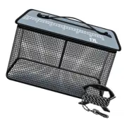 Floating Fish Basket Foldable Nylon Fishing Basket with Handle & 5m Rope