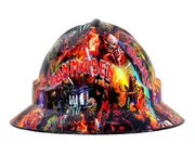 Cool Hard Hats Unisex IRON MAIDEN Pro Choice Wide Brim Hard Hat