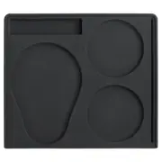 Espresso Compact Tamping Station - Barista Tamping Mat - Anti Slip Corner Tam...