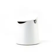 The Arc Knock Box | Holds 12-16 pucks | Elegant Design | Coffee Products (Whi...