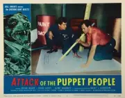 Attack Of The Puppet People Lobby Card John Agar 1958 Old Movie Photo