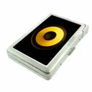 Speaker Em1 Cigarette Case with Built in Lighter Metal Wallet