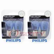 2 pc Philips Brake Light Bulbs for Audi 100 Series Fox Super 90 1969-1977 mg