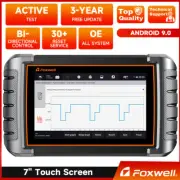 FOXWELL NT809 All System Bidirectional Car OBD2 Scanner Diagnostic Tool ABS TPMS