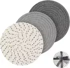 Proxima Direct Potholders Set Trivets Set 100% Pure Cotton Thread Weave Hot P...