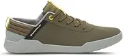 [Cat] Footwear Men's Hex Low Top Sneaker, Dark Olive / Wild Dove, US 9