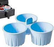 Silicone Cupcake Baking Cups | Muffin Baking Cups Liners - Anti-Scalding Air Fryer Pastry Mold for Candies Snack Making