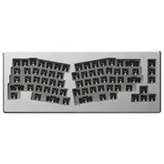 MonsGeek M6 Hot-Swappable Barebone Keyboard QMK Silver