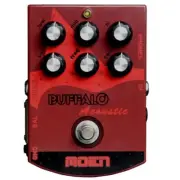 MOEN AC-BA Buffalo Acoustic Guitar Preamp DI Pedal with 3 Band EQ New Model CA