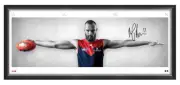 MAX GAWN WINGS MELBOURNE DEMONS FC OFFICIAL AFL PRINT FRAMED MEMORABILIA