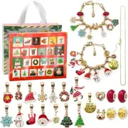 2024 Girls Children DIY Bracelet Making Christmas Advent Calendar Bracelet