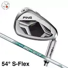 PING Golf G430 Iron Club Wedge 54° Men N.S.Pro 850GH Neo Steel Shaft 2022 S-Flex