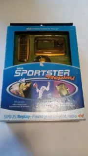 Sirius Radio Sportster Replay Complete Car System Still in Original Box