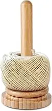 Wooden Yarn Spool Holder, Wood Yarn Dispenser, Knitting Embroidery, Craft & Sewing Supplies, Thread Spinner Organizer for Knitting, Crocheting