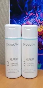 Two PROACTIV 3 oz Size Repairing Treatment Step 3 Stop Acne Exp 10/20 & 1/21