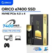 ORICO 4TB PCIe4.0 M.2 NVMe SSD PS5 7400MB/S Internal Solid State Drive Gen4