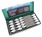 STAR SOCKET BIT SET METRIC HONITON TOP QUALITY TOOLS CHROME VANADIUM SPECIAL