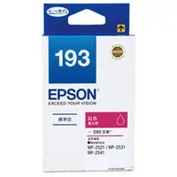 在飛比找陽信商店街優惠-EPSON 193原廠墨水匣 T193350 (紅) 適用W