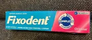 Fixodent Complete Denture Adhesive Cream Original 2.4 oz NEW