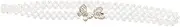 [COLLBATH] Pearl Waist Chain for Women Stylish Elastic Dress Belt for Beach Parties Weddings and Evening Gowns Unique Accessory to Enhance Your Fashion and Charm