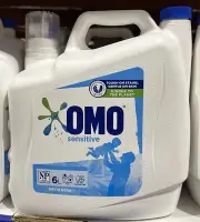 OMO SENSITIVE LAUNDRY LIQUID DETERGENT FRONT/TOP 6 L / 120 WASHES