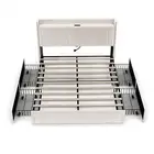 Ufurniture Double Bed Frame 4 Storage Drawers Charging Station and USB Port