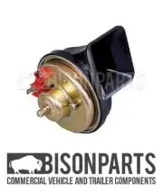 *CV TRUCK, VAN & BUS 12 VOLT HIGH NOTE WINDTONE HORN (C/W BRACKET) BP97-012