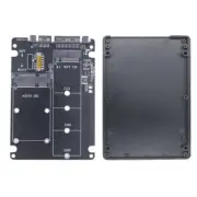 M.2 NGFF And MSATA To SATA3 Adapter, Double Slot SSD Interfaces Selective Access