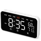 Digital Alarm Clocks for Bedrooms, Loud Alarm Clock for Heavy Sleepers5645