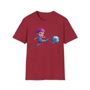 Techno Soccer 1 Unisex Softstyle T-Shirt