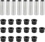 Brilluxa A Arm Bushing Kit, Control A Arm Bushing, Stainless Steel, ATV Swing Arm Replace Bushings Kit, Compatible with Honda TRX400X TRX400EX TRX450R Sportrax 400