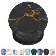 Mouse Pad with Wrist Rest, Comfortable Computer Mousepad with Gel Wrist Suppo...