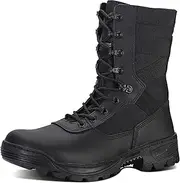 [SAILOFO] Men's Military Boots lightweight Tactical Boots jungle Hunting Hiking Boots