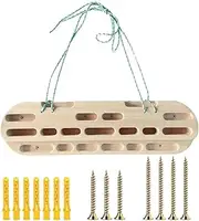 Rock Climbing Hangboard Wooden Hand Grip Strengthener Finger Training Equipment Grip Exerciser Climbing R4A8 Fitnes Forearm rock holds hanging climbi training climbing training boards boards